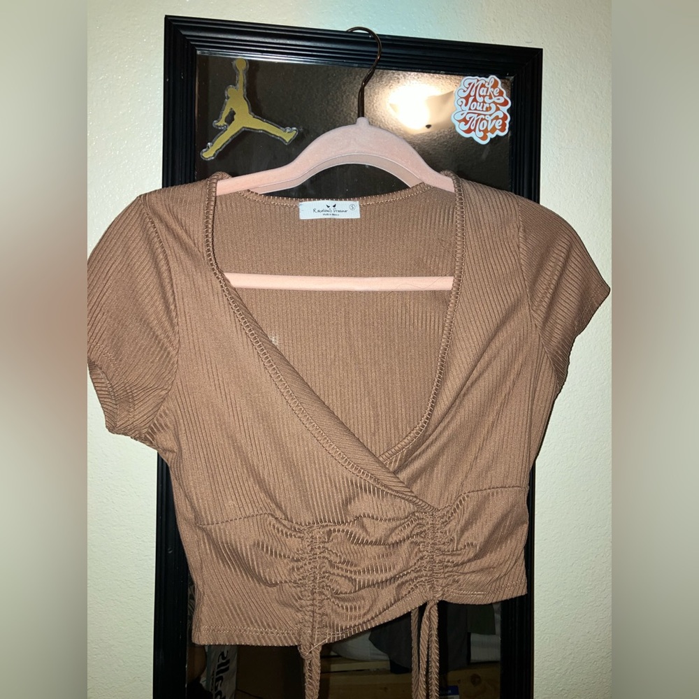 Brown shirt
